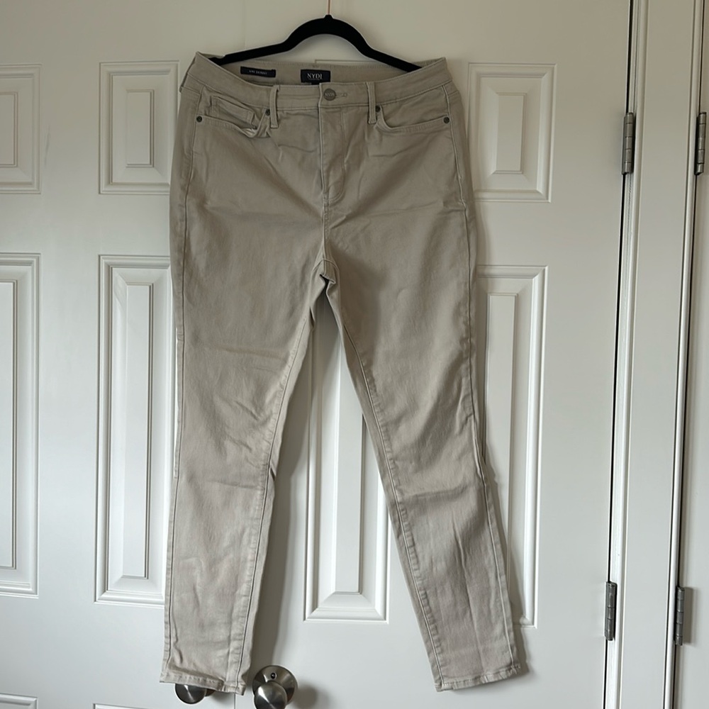 Tan women’s jeans